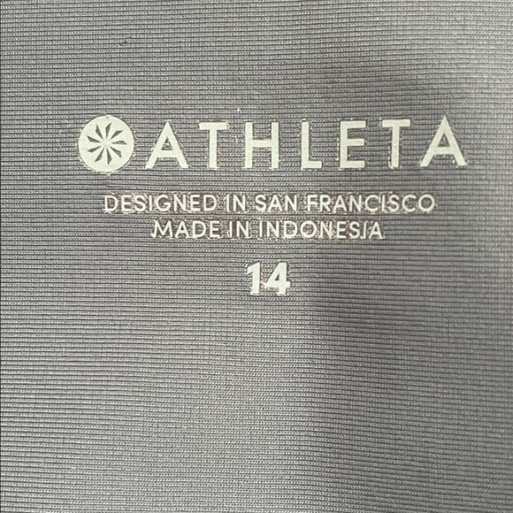 ATHLETA Sutton Jogger Pants Women 14 Grey Cargo Pocket Stretch Athleisure Casual - Picture 7 of 14